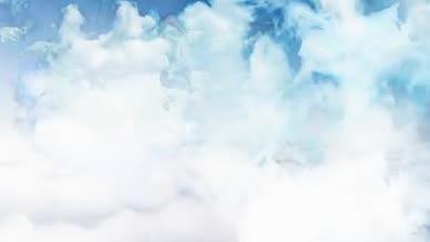 金色大字穿越云层大气活动开场片头模板视频的预览图